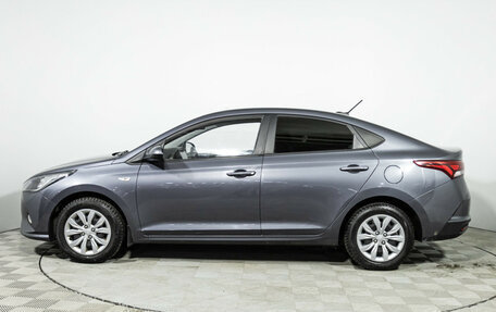 Hyundai Solaris II рестайлинг, 2021 год, 1 649 777 рублей, 8 фотография