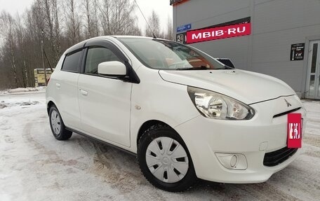 Mitsubishi Mirage VI рестайлинг, 2012 год, 750 000 рублей, 2 фотография