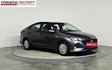 Hyundai Solaris II рестайлинг, 2021 год, 1 397 000 рублей, 3 фотография