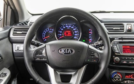 KIA Rio III рестайлинг, 2014 год, 958 000 рублей, 17 фотография