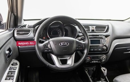 KIA Rio III рестайлинг, 2014 год, 958 000 рублей, 14 фотография
