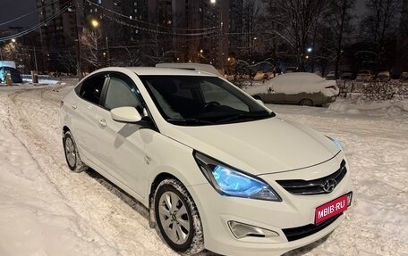 Hyundai Solaris II рестайлинг, 2016 год, 1 100 000 рублей, 1 фотография