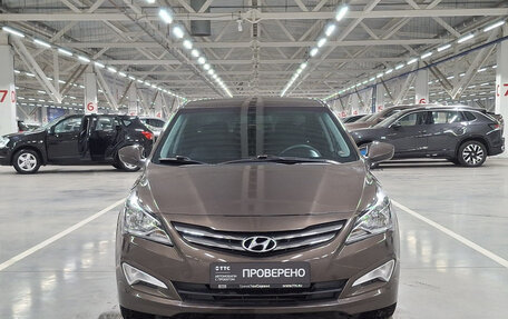 Hyundai Solaris II рестайлинг, 2015 год, 890 000 рублей, 6 фотография