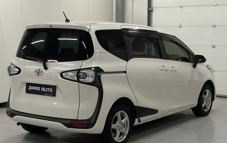 Toyota Sienta II, 2016 год, 1 399 000 рублей, 4 фотография