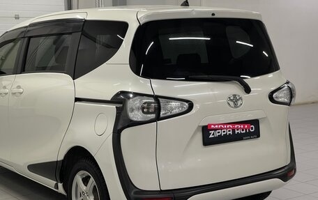 Toyota Sienta II, 2016 год, 1 399 000 рублей, 7 фотография