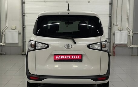 Toyota Sienta II, 2016 год, 1 399 000 рублей, 5 фотография