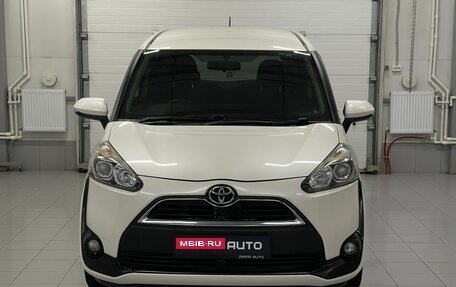 Toyota Sienta II, 2016 год, 1 399 000 рублей, 2 фотография
