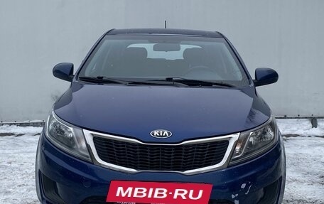 KIA Rio III рестайлинг, 2014 год, 930 000 рублей, 2 фотография