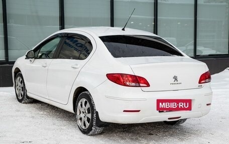 Peugeot 408 I рестайлинг, 2014 год, 649 000 рублей, 3 фотография