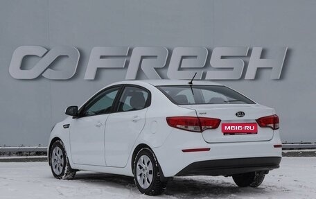 KIA Rio III рестайлинг, 2016 год, 1 079 000 рублей, 2 фотография