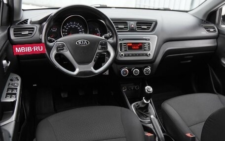 KIA Rio III рестайлинг, 2016 год, 1 079 000 рублей, 6 фотография