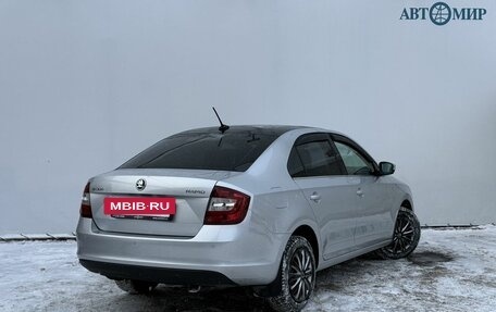 Skoda Rapid I, 2017 год, 1 400 000 рублей, 5 фотография