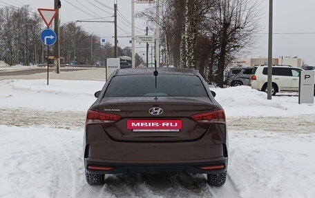 Hyundai Solaris II рестайлинг, 2021 год, 1 570 000 рублей, 10 фотография