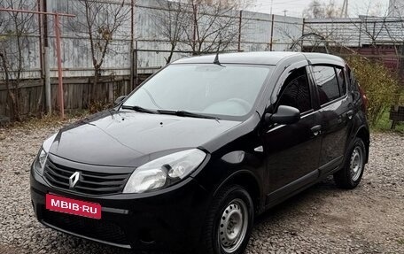 Renault Sandero I, 2011 год, 395 000 рублей, 1 фотография