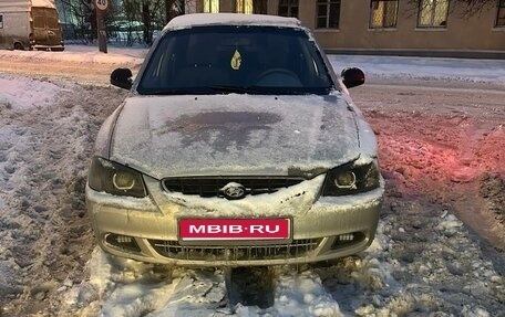 Hyundai Accent II, 2004 год, 350 000 рублей, 1 фотография