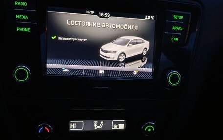 Skoda Rapid I, 2017 год, 760 000 рублей, 10 фотография