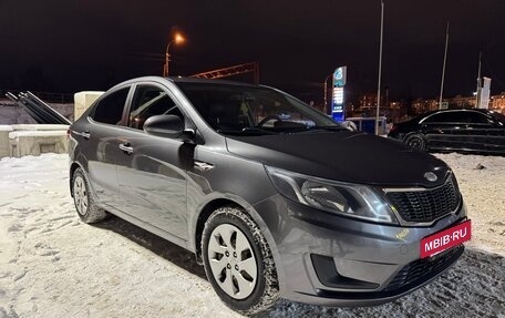 KIA Rio III рестайлинг, 2013 год, 1 100 000 рублей, 19 фотография