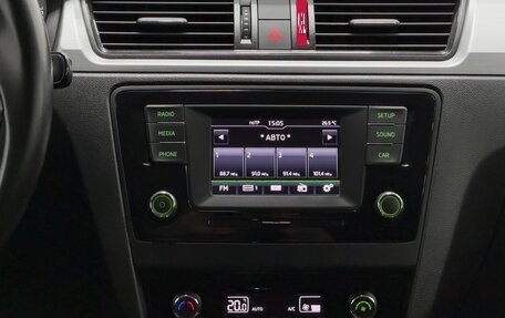 Skoda Rapid I, 2016 год, 1 170 000 рублей, 14 фотография