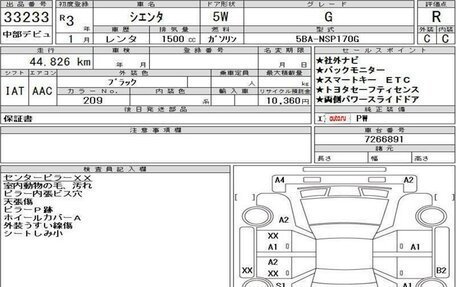 Toyota Sienta II, 2019 год, 1 700 000 рублей, 20 фотография