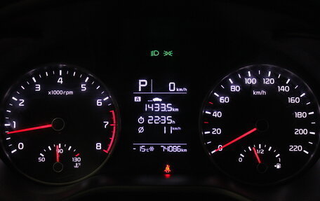 KIA Rio IV, 2018 год, 1 323 000 рублей, 9 фотография