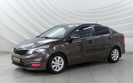 KIA Rio III рестайлинг, 2015 год, 930 000 рублей, 3 фотография