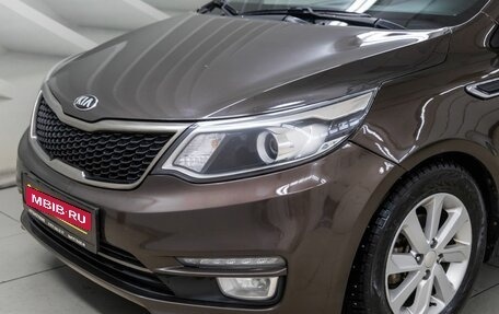 KIA Rio III рестайлинг, 2015 год, 930 000 рублей, 10 фотография