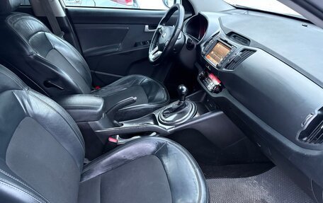 KIA Sportage III, 2013 год, 1 250 000 рублей, 29 фотография