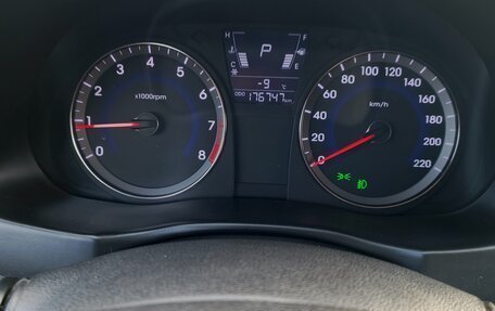 Hyundai Solaris II рестайлинг, 2013 год, 695 000 рублей, 15 фотография