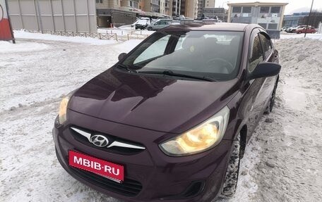 Hyundai Solaris II рестайлинг, 2011 год, 619 000 рублей, 1 фотография