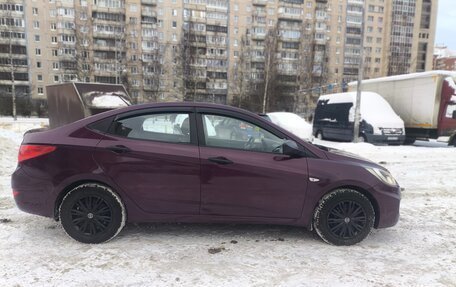 Hyundai Solaris II рестайлинг, 2011 год, 619 000 рублей, 3 фотография