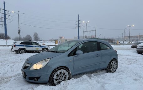 Opel Corsa D, 2007 год, 350 000 рублей, 1 фотография