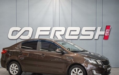 KIA Rio III рестайлинг, 2015 год, 1 020 000 рублей, 1 фотография