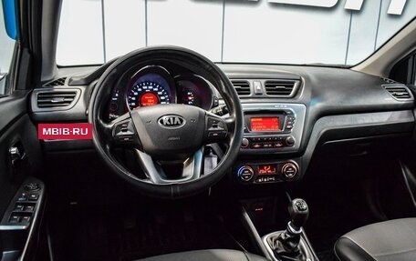 KIA Rio III рестайлинг, 2015 год, 1 020 000 рублей, 6 фотография