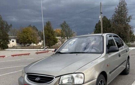 Hyundai Accent II, 2007 год, 450 000 рублей, 1 фотография
