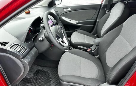 Hyundai Solaris II рестайлинг, 2011 год, 650 000 рублей, 9 фотография