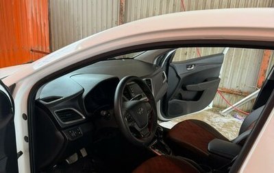 Hyundai Solaris II рестайлинг, 2017 год, 845 000 рублей, 1 фотография