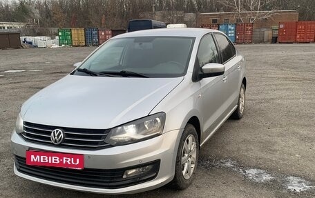 Volkswagen Polo VI (EU Market), 2016 год, 840 000 рублей, 4 фотография