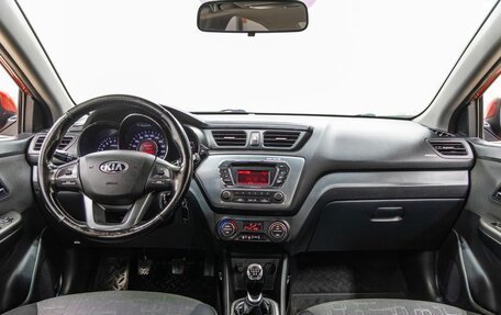 KIA Rio III рестайлинг, 2013 год, 768 000 рублей, 14 фотография