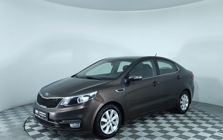 KIA Rio III рестайлинг, 2017 год, 939 000 рублей, 1 фотография