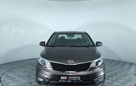 KIA Rio III рестайлинг, 2017 год, 939 000 рублей, 2 фотография