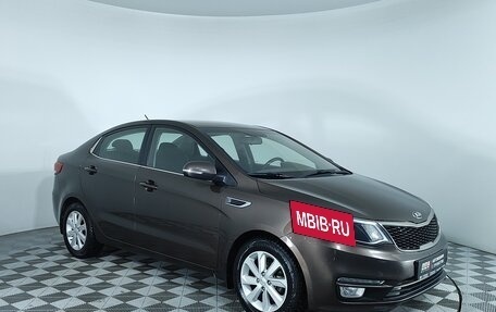 KIA Rio III рестайлинг, 2017 год, 939 000 рублей, 5 фотография