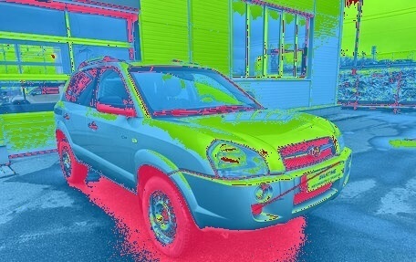 Hyundai Tucson III, 2008 год, 599 000 рублей, 3 фотография