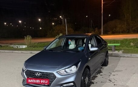 Hyundai Solaris II рестайлинг, 2018 год, 1 250 000 рублей, 20 фотография