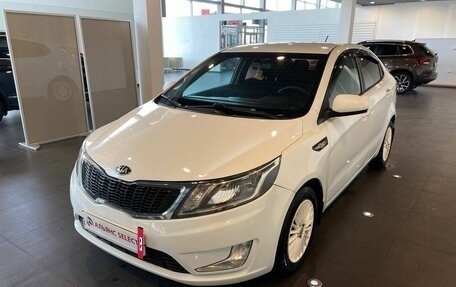 KIA Rio III рестайлинг, 2013 год, 911 000 рублей, 33 фотография