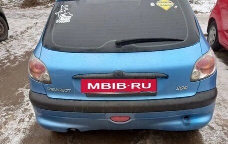 Peugeot 206, 2001 год, 250 000 рублей, 2 фотография