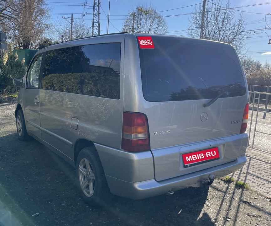 Mercedes-Benz Vito W638, 2003 год, 1 180 000 рублей, 2 фотография