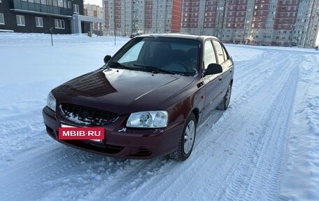 Hyundai Accent II, 2007 год, 379 000 рублей, 3 фотография