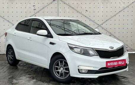 KIA Rio III рестайлинг, 2016 год, 1 170 000 рублей, 2 фотография