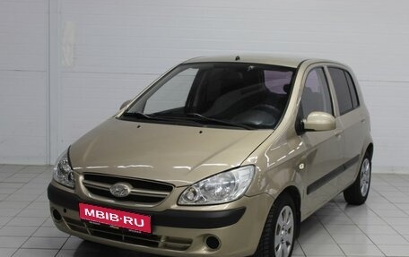 Hyundai Getz I рестайлинг, 2008 год, 570 000 рублей, 1 фотография