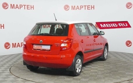 Skoda Fabia II, 2012 год, 548 000 рублей, 5 фотография
